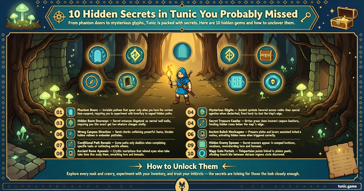 10 Hidden Secrets in Tunic You Probably Missed (And How to Unlock Them)