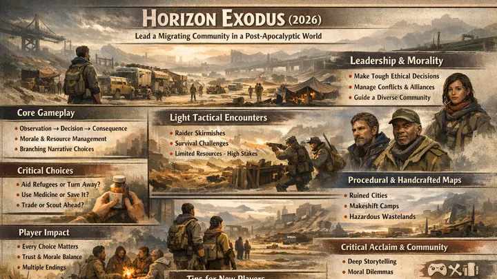 Horizon Exodus (2026): When Future Crises Meet Survival Strategy — Choices, Consequences, and Community