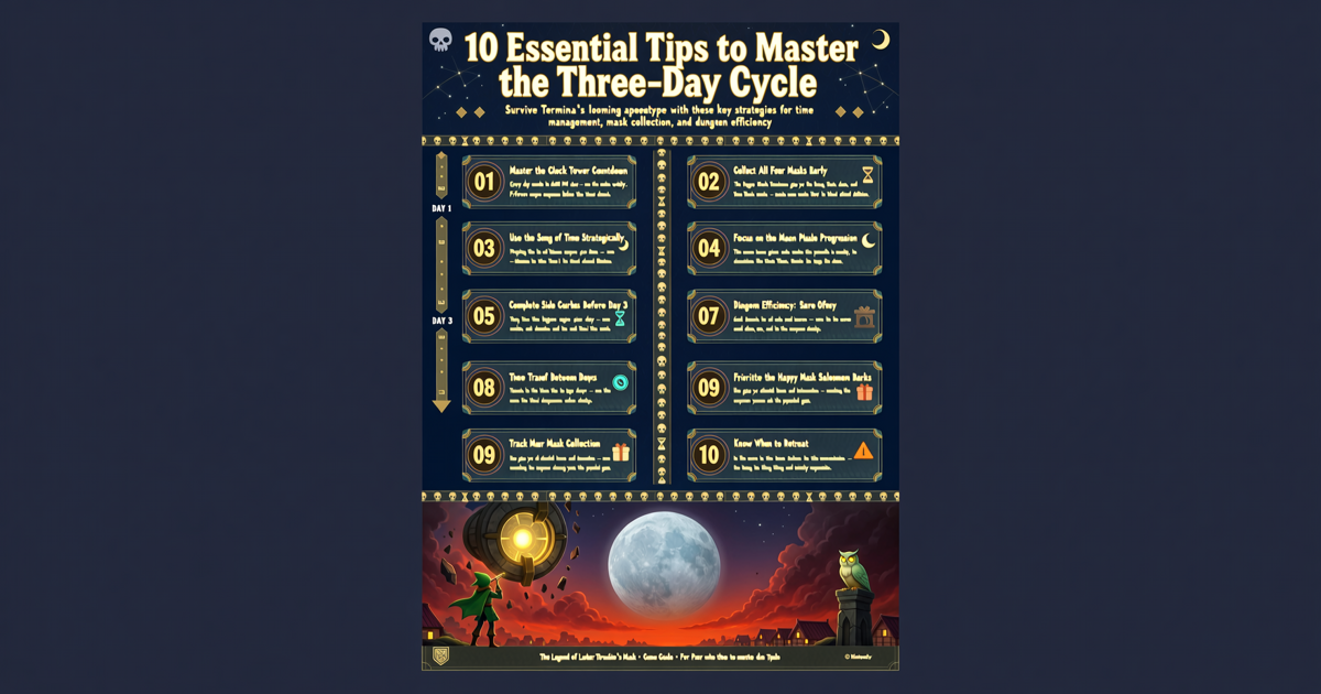 Majora's Mask: 10 Essential Tips to Master the Three-Day Cycle