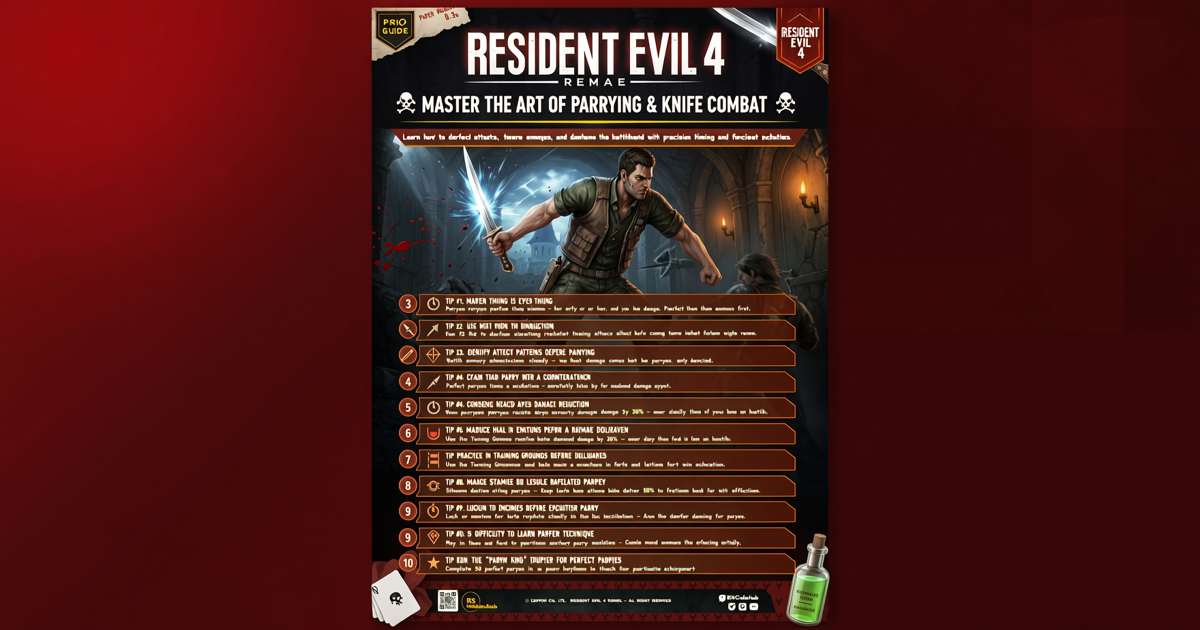 Resident Evil 4 Remake: 10 Pro Tips to Master Parrying and Knife Combat