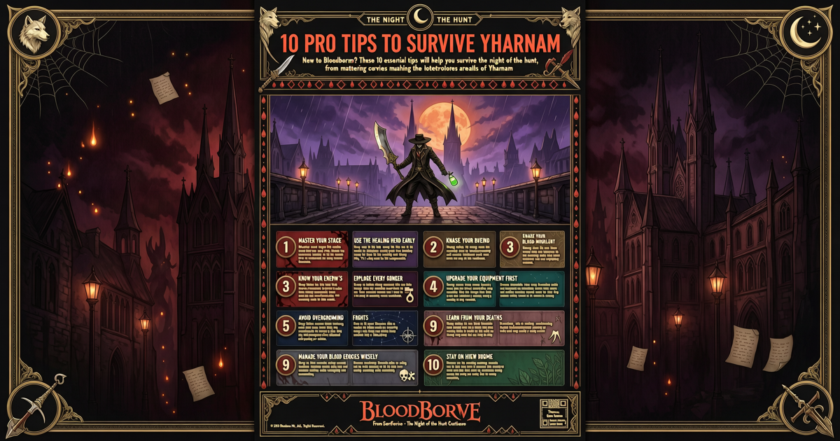 Bloodborne: 10 Pro Tips to Survive Yharnam as a New Hunter