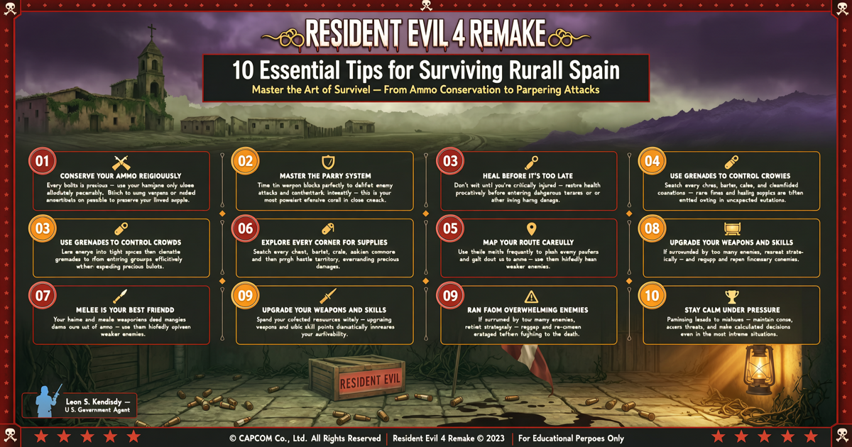 Resident Evil 4 Remake: 10 Essential Tips for Surviving Rural Spain