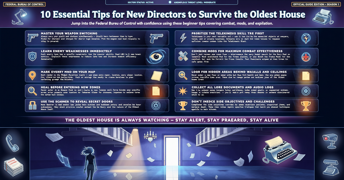 Control: 10 Essential Tips for New Directors to Survive the Oldest House