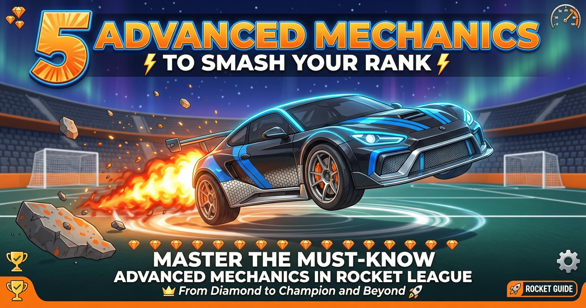 Rocket League: 5 Advanced Mechanics to Smash Your Rank
