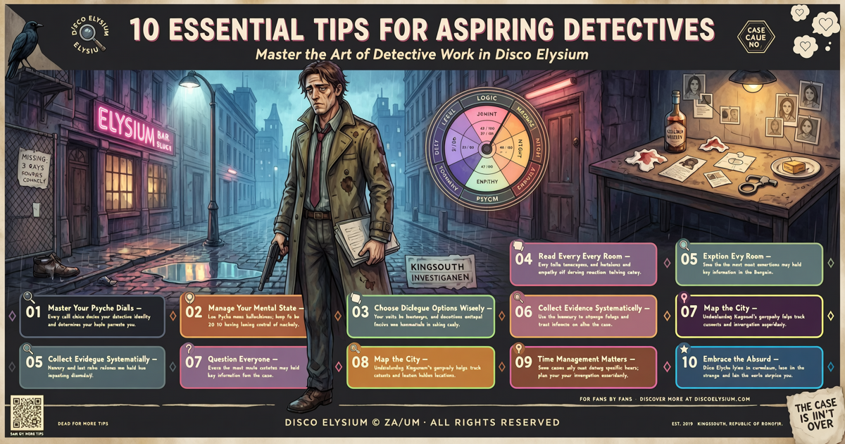 Disco Elysium: 10 Essential Tips for Aspiring Detectives to Crack Every Case